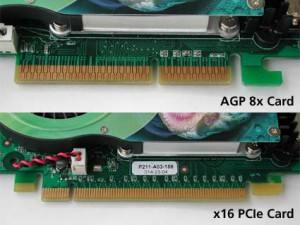 Le PCIe est apparu en 2004, pourtant on trouve encore des machines avec de l'AGP, qui date de 1997.