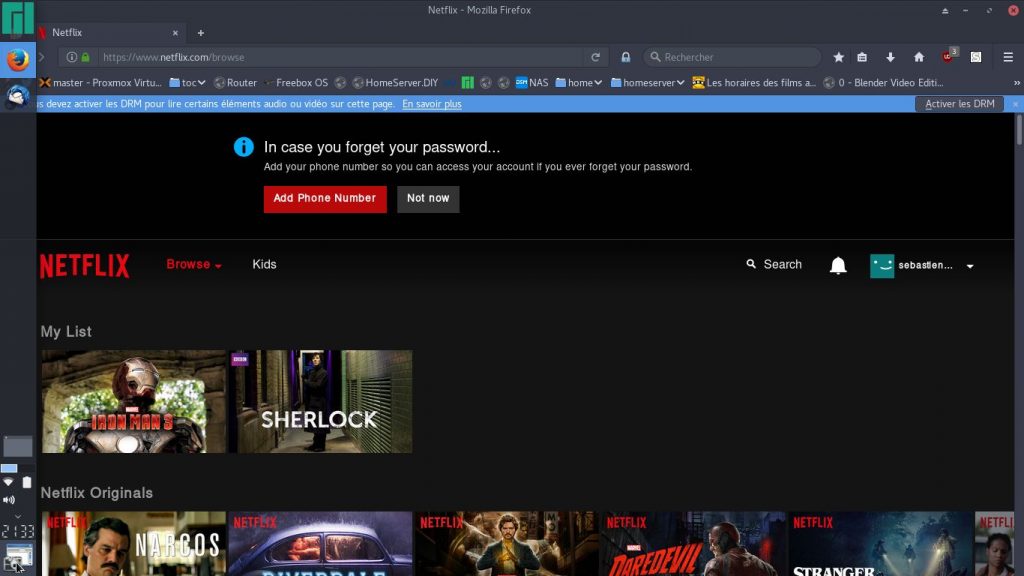 Netflix, Firefox Linux, vraiment ? – Le blog de Seboss666